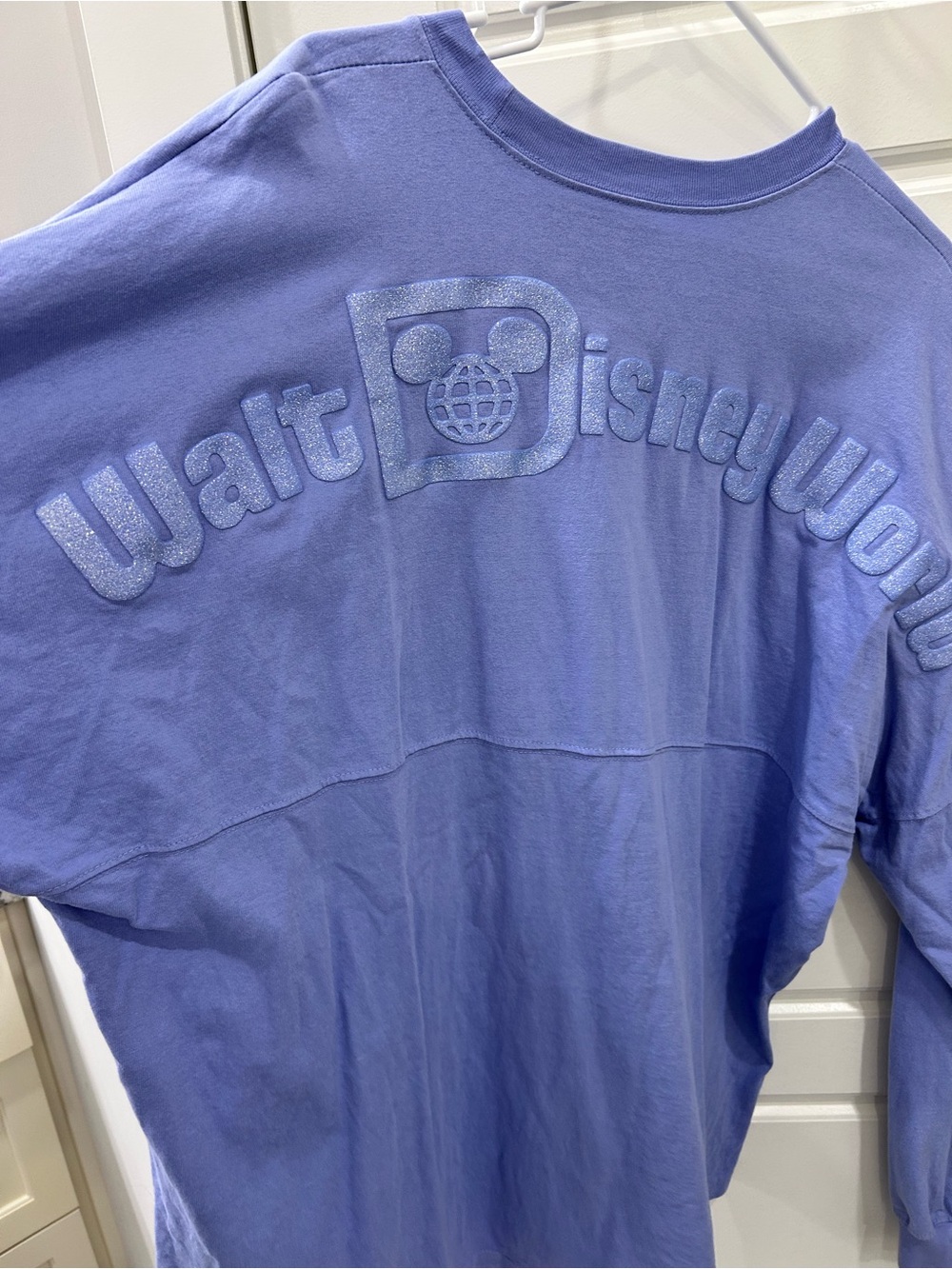 Disney Lavender Spirit Jersey with glitter logo
